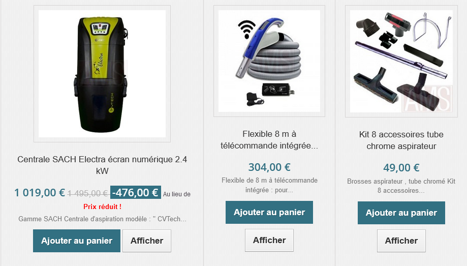 Aspirateur centralisée ALDES pack C.Power   set de nettoyage Réf: 11071102